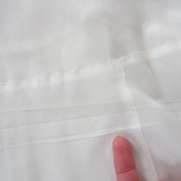 Barbizon Vintage Ivory Lace Embroidered Pleated Ruff Slip Little Miss 12 Rio - Picture 14 of 16